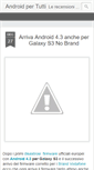 Mobile Screenshot of androidpertutti.com